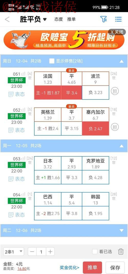 2026世界杯盘口平台最佳推荐分析